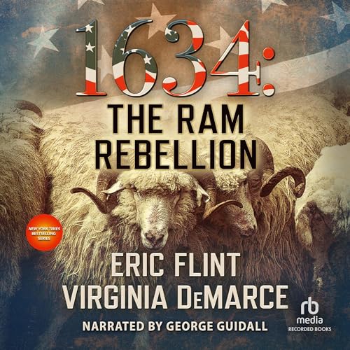 1634: The Ram Rebellion Audiolibro Por Eric Flint, Virginia DeMarce arte de portada