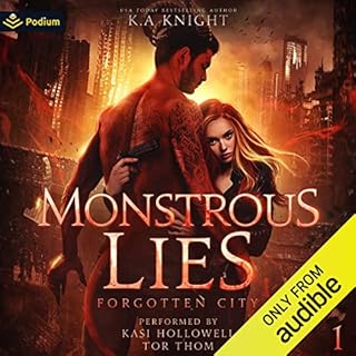 Monstrous Lies Audiobook By K.A. Knight cover art