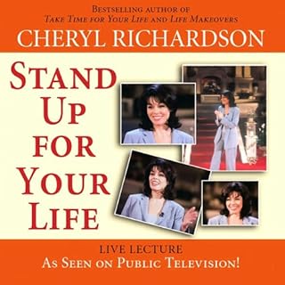 Stand Up for Your Life Audiolibro Por Cheryl Richardson arte de portada