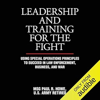 Leadership and Training for the Fight Audiolibro Por Paul R. Howe arte de portada