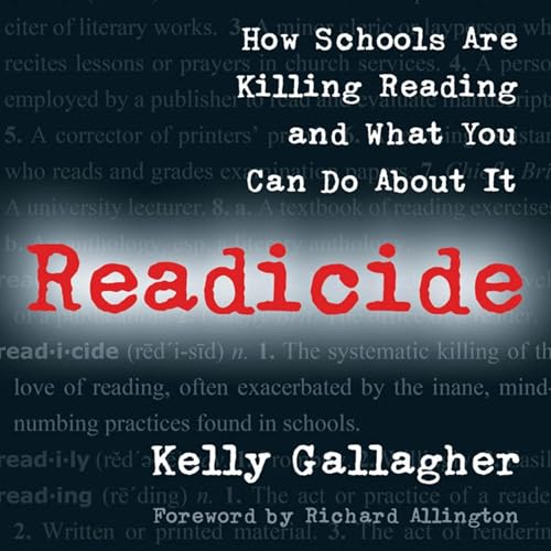 Readicide Audiolibro Por Kelly Gallagher arte de portada