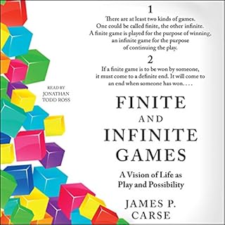 Finite and Infinite Games Audiobook By James Carse cover art