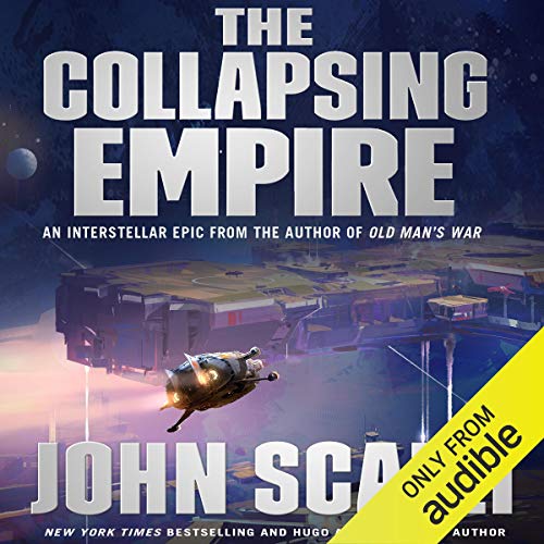 The Collapsing Empire Audiolibro Por John Scalzi arte de portada