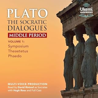 The Socratic Dialogues Middle Period, Volume 1 Audiolibro Por Plato, Benjamin Jowett - translation arte de portada