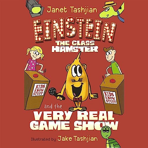 Einstein the Class Hamster and the Very Real Game Show Audiolibro Por Janet Tashjian arte de portada