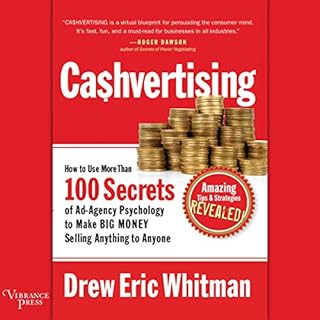 Ca$hvertising Audiolibro Por Drew Eric Whitman arte de portada