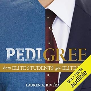 Pedigree Audiobook By Lauren A. Rivera cover art