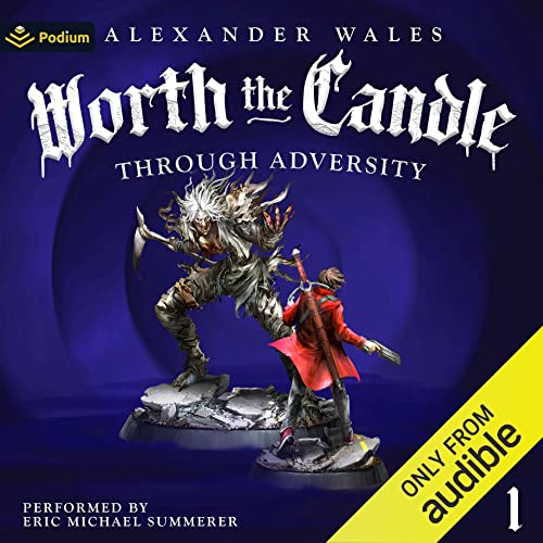 Through Adversity: A LitRPG Adventure Audiolibro Por Alexander Wales arte de portada