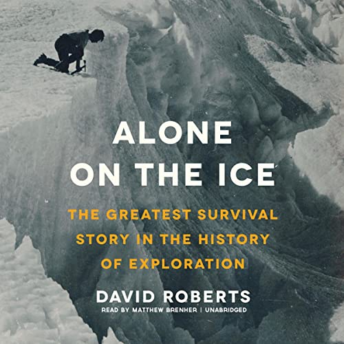 Alone on the Ice Audiolibro Por David Roberts arte de portada