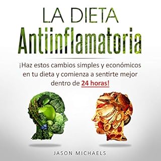 La Dieta Antiinflamatoria [The Anti-Inflamatory Diet] Audiobook By Jason Michaels cover art