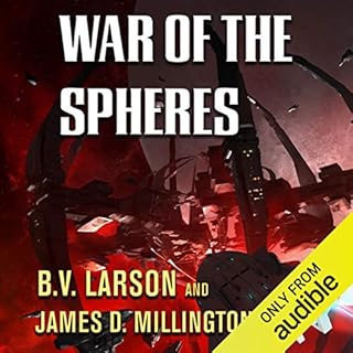 War of the Spheres Audiobook By James Millington, B. V. Larson cover art