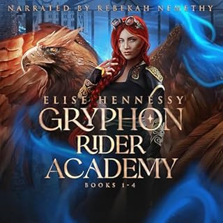 Gryphon Rider Academy Omnibus 1, Books 1-4 cover art