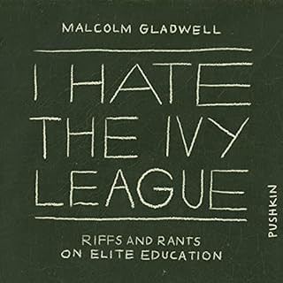 Page de couverture de I Hate the Ivy League