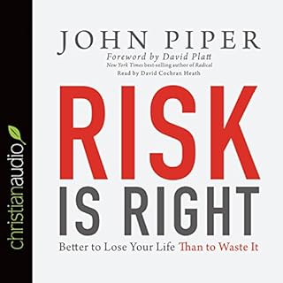 Risk Is Right Audiolibro Por John Piper arte de portada