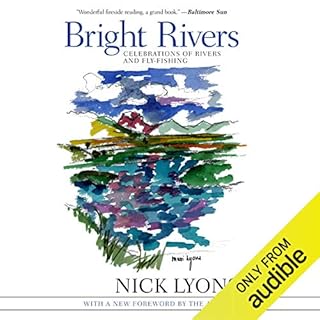 Bright Rivers Audiolibro Por Nick Lyons arte de portada