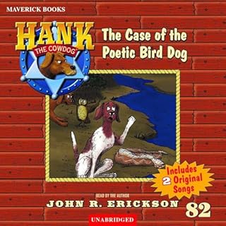 The Case of the Poetic Bird Dog Audiolibro Por John R. Erickson arte de portada