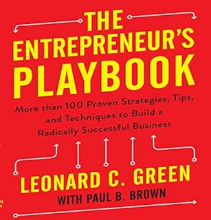 The Entrepreneur's Playbook Audiobook By Leonard C. Green, Paul B. Brown cover art