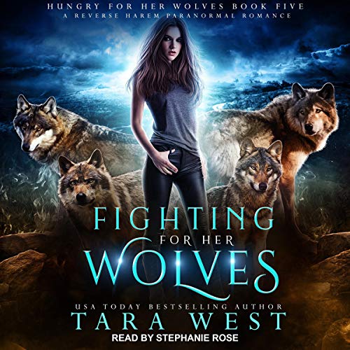 Fighting for Her Wolves Audiolibro Por Tara West arte de portada