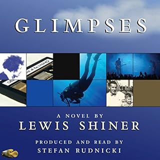 Glimpses Audiolibro Por Lewis Shiner arte de portada