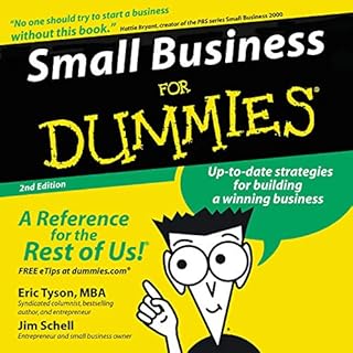 Small Business for Dummies, 2nd Edition Audiobook By Eric Tyson cover art