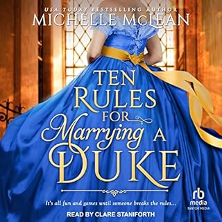 10 Rules for Marrying a Duke Audiolibro Por Michelle McLean arte de portada