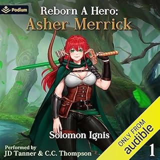 Reborn a Hero: Asher Merrick Audiolibro Por Solomon Ignis arte de portada