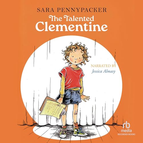 The Talented Clementine Audiolibro Por Sara Pennypacker arte de portada