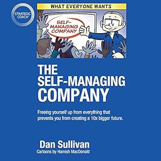 The Self-Managing Company Audiolibro Por Dan Sullivan arte de portada