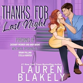 Thanks for Last Night Audiobook By Lauren Blakely cover art