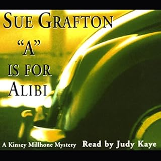 A is for Alibi Audiolibro Por Sue Grafton arte de portada