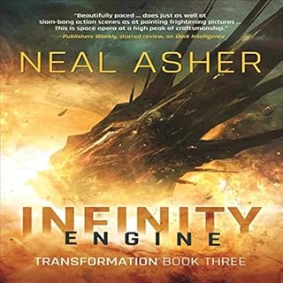 Infinity Engine Audiolibro Por Neal Asher arte de portada