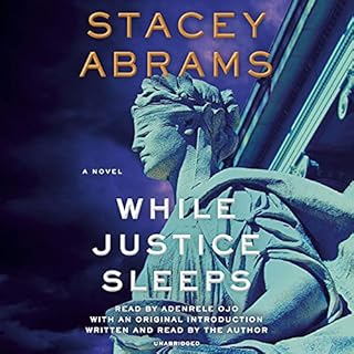 While Justice Sleeps Audiolibro Por Stacey Abrams arte de portada