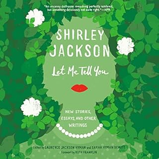 Let Me Tell You Audiolibro Por Shirley Jackson arte de portada