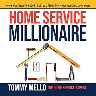 Home Service Millionaire Audiolibro Por Tommy Mello arte de portada