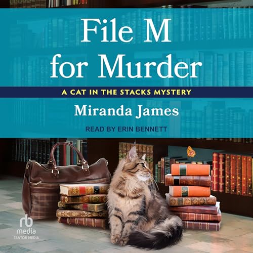 File M for Murder Audiolibro Por Miranda James arte de portada