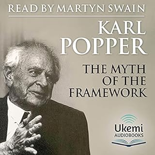 The Myth of the Framework Audiolibro Por Karl Popper arte de portada