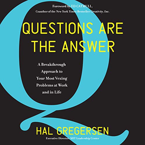 Questions Are the Answer Audiolibro Por Hal Gregersen arte de portada