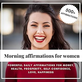 Morning Affirmations for Women Audiolibro Por Vivian Palmer arte de portada