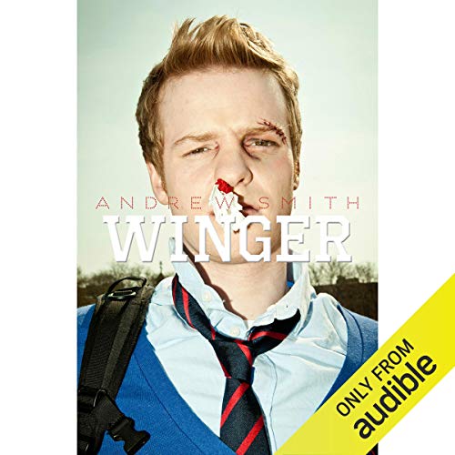 Winger Audiolibro Por Andrew Smith arte de portada