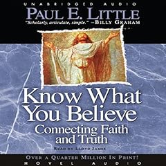 Know What You Believe cover art