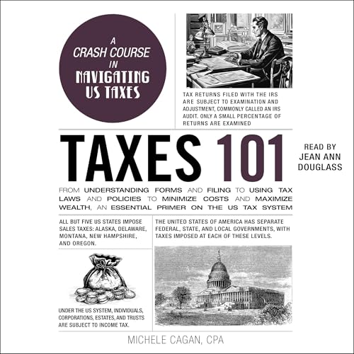 Taxes 101 Audiolibro Por Michele Cagan CPA arte de portada