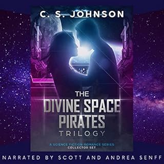 The Divine Space Pirates Audiolibro Por C. S. Johnson arte de portada