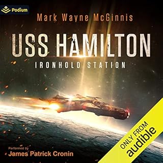 USS Hamilton: Ironhold Station Audiolibro Por Mark Wayne McGinnis arte de portada