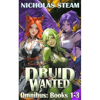 Druid Wanted Omnibus: Books 1-3 Audiolibro Por Nicholas Steam arte de portada