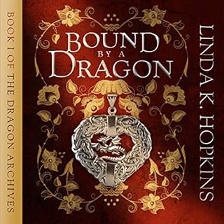 Bound by a Dragon Audiolibro Por Linda K. Hopkins arte de portada