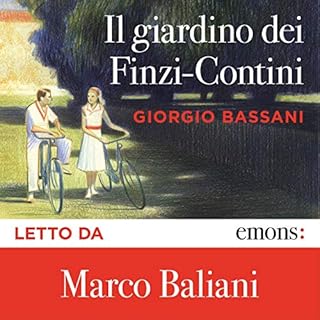 Il giardino dei Finzi-Contini Audiolibro Por Giorgio Bassani arte de portada