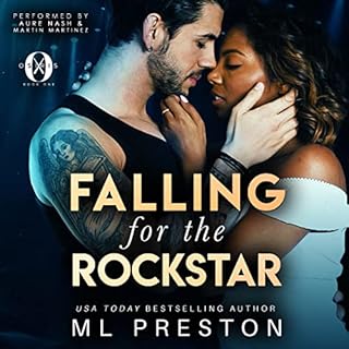 Falling for the Rockstar Audiolibro Por ML Preston arte de portada