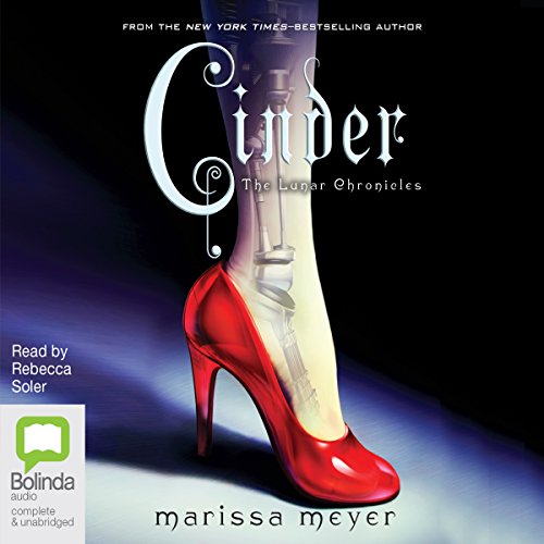 Cinder Audiolibro Por Marissa Meyer arte de portada