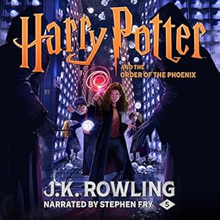 Harry Potter and the Order of the Phoenix, Book 5 Audiolibro Por J.K. Rowling arte de portada