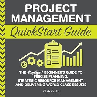 Project Management QuickStart Guide Audiolibro Por Chris Croft arte de portada